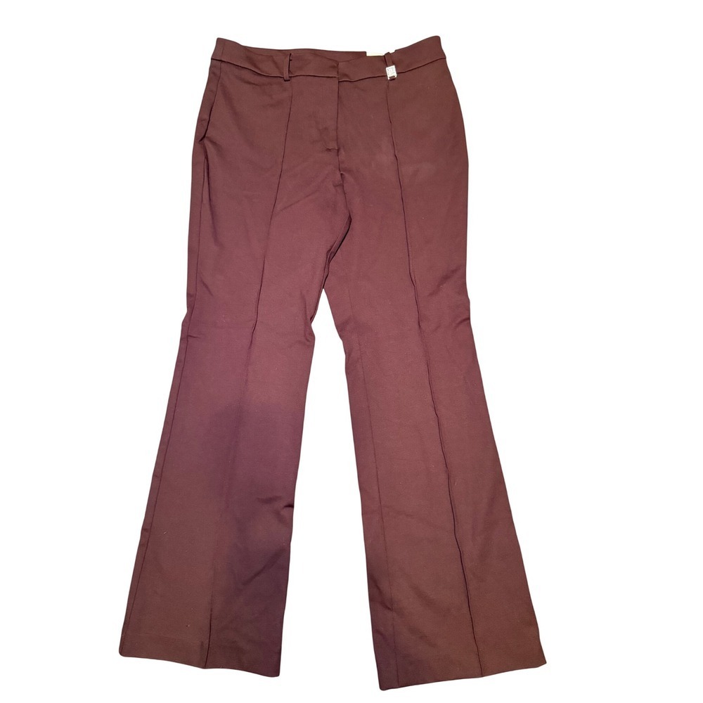 Brown Flare Dress Pants High Rise Workwear NWT 31 Inseam 10